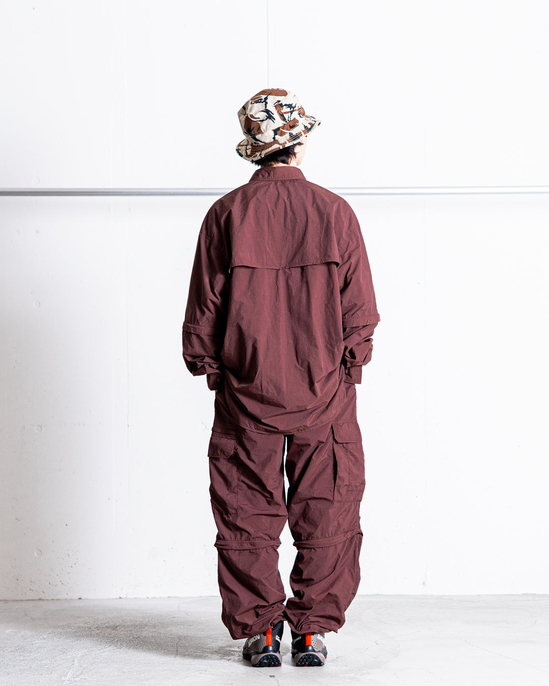 【2WAY ITEM】snow peak Garment Dyed Convertible Shirt