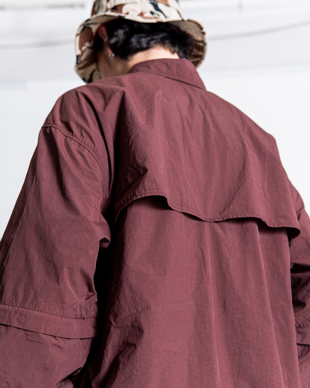 【2WAY ITEM】snow peak Garment Dyed Convertible Shirt