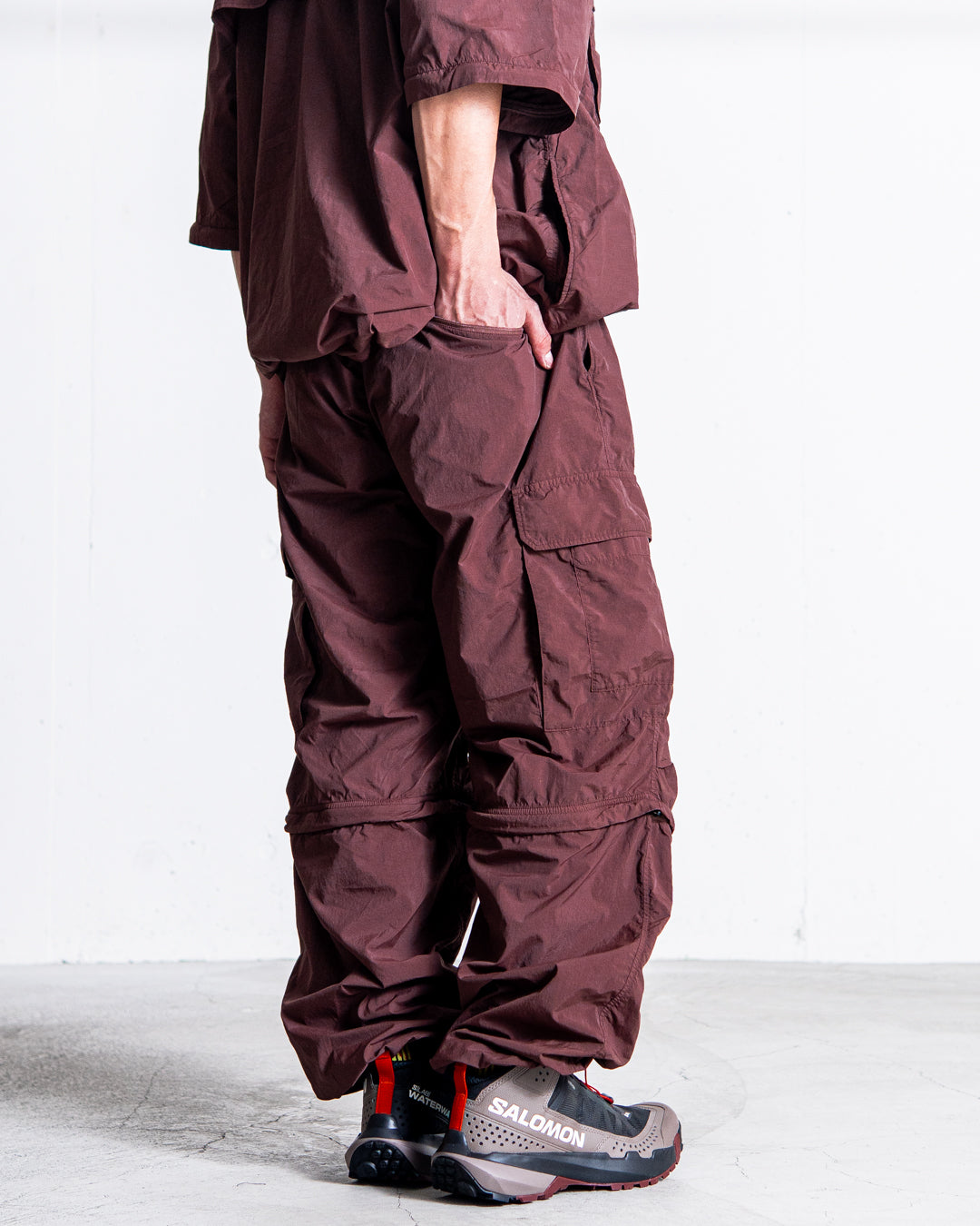 【2WAY ITEM】snow peak Garment Dyed Convertible Pants