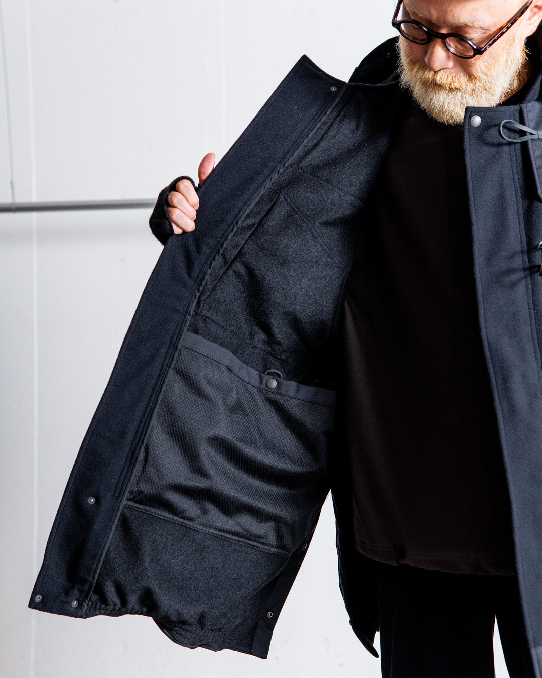【Collaboration】norbit × GLOVERALL Tech Morris Long Duffle Coat