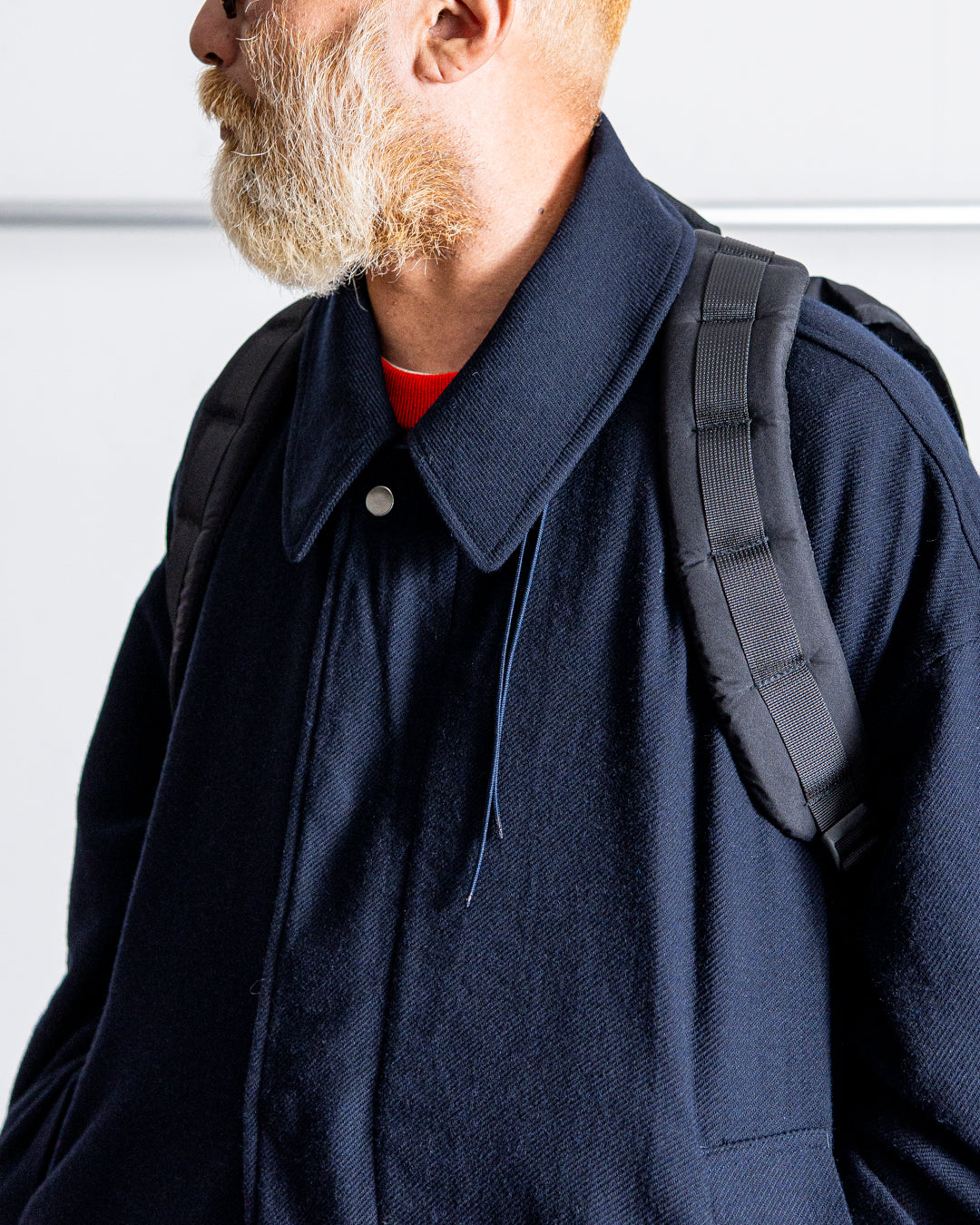 UNTRACE SOUTIEN COLLAR COAT _187