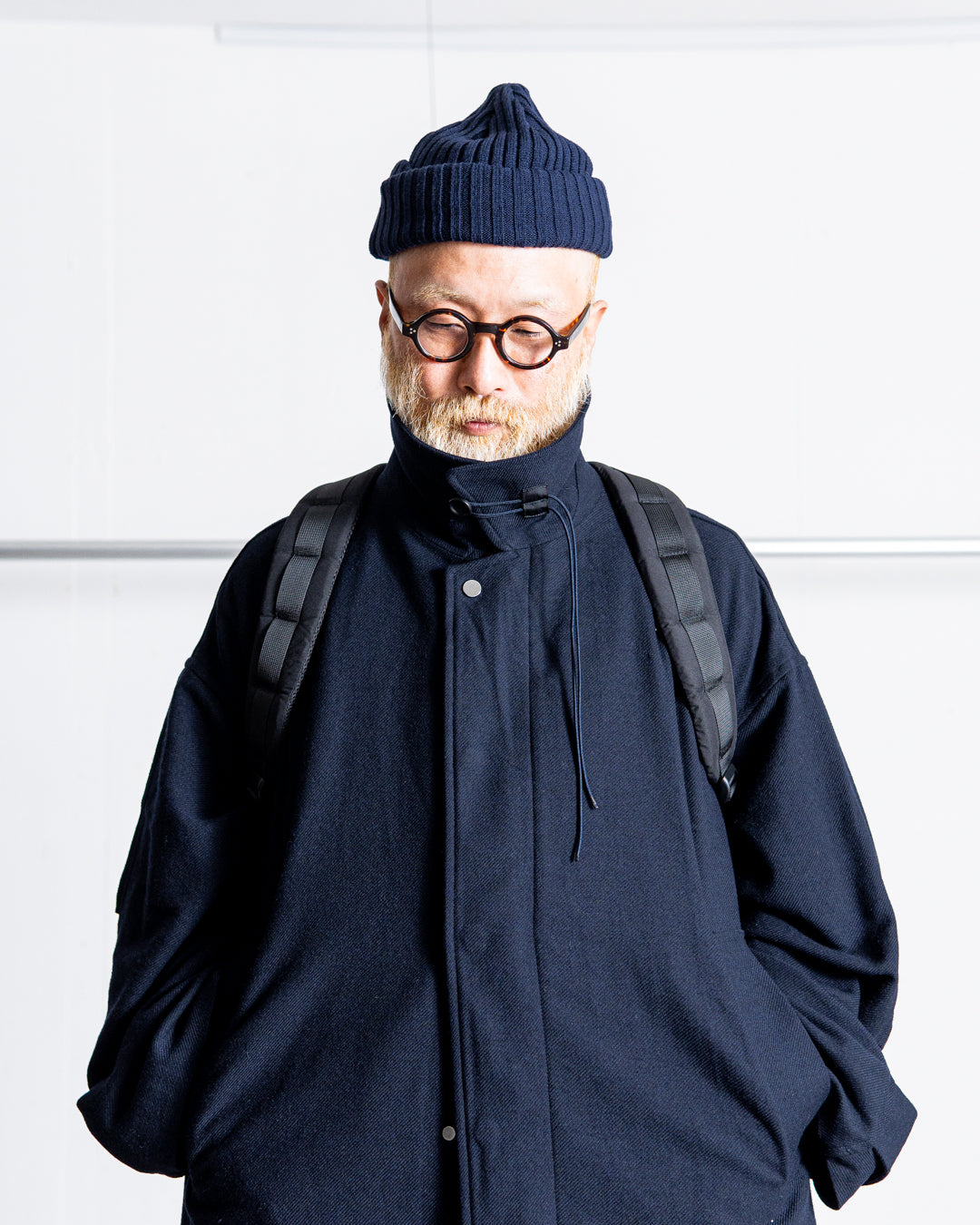 UNTRACE SOUTIEN COLLAR COAT _187