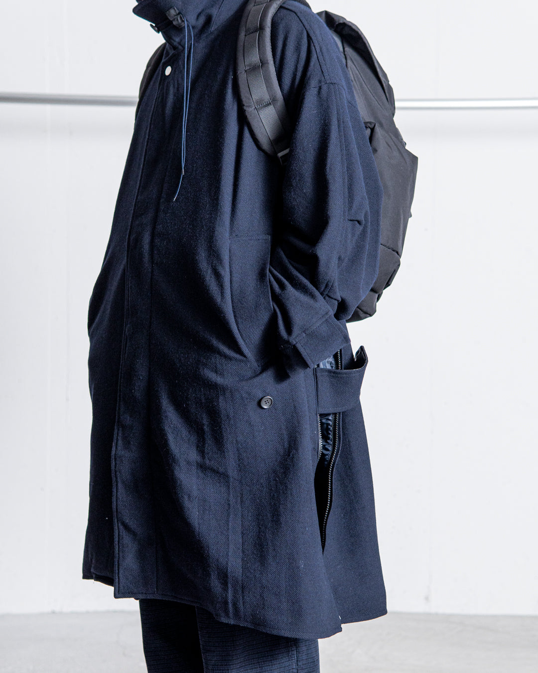 UNTRACE SOUTIEN COLLAR COAT _187