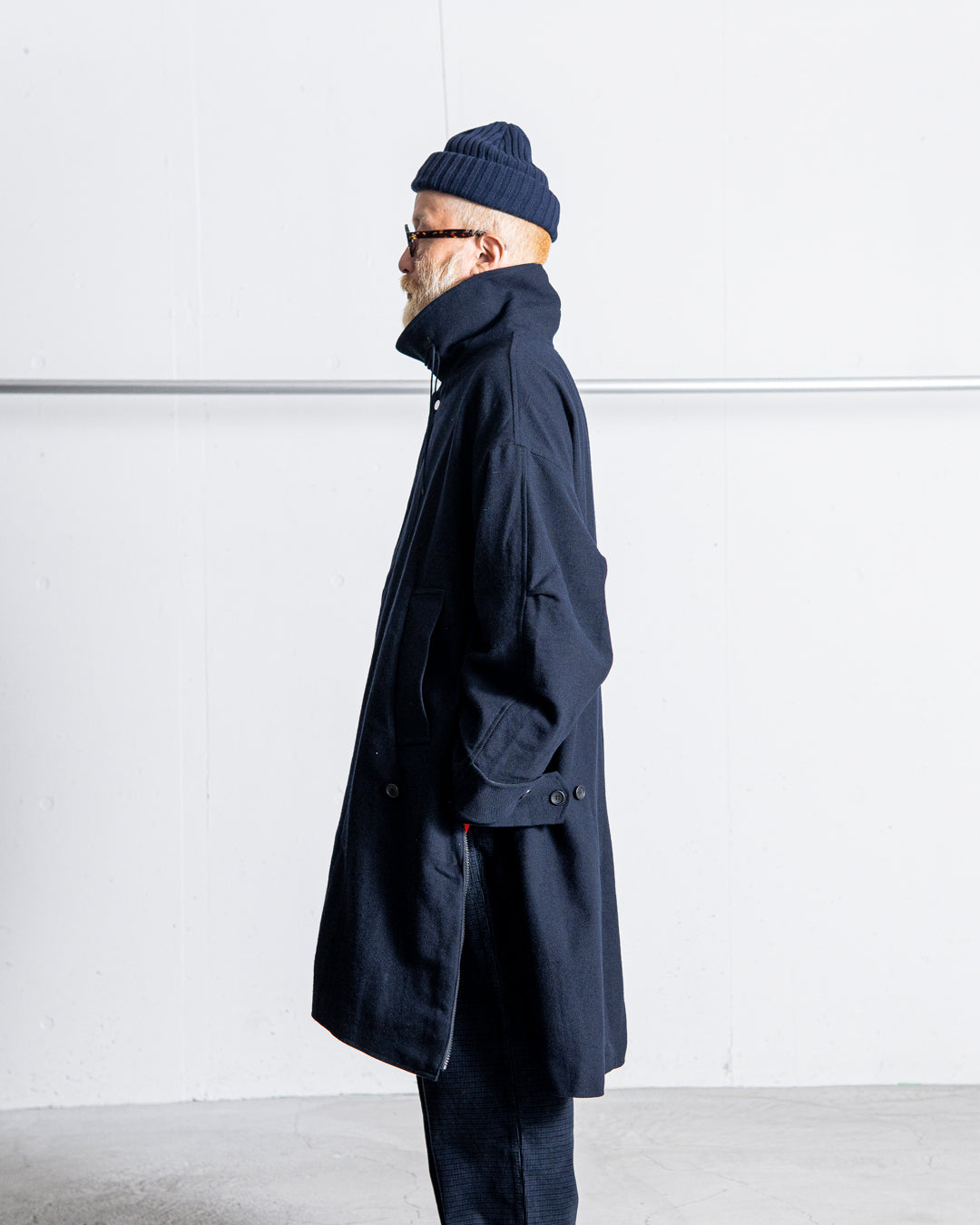 UNTRACE SOUTIEN COLLAR COAT _187