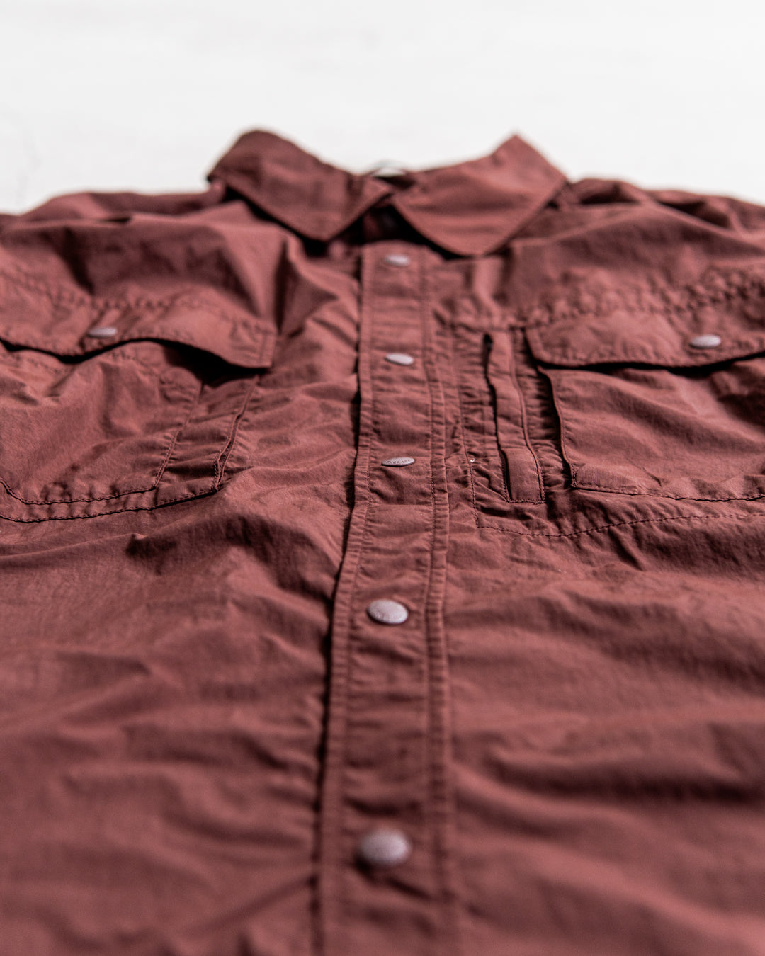 【2WAY ITEM】snow peak Garment Dyed Convertible Shirt