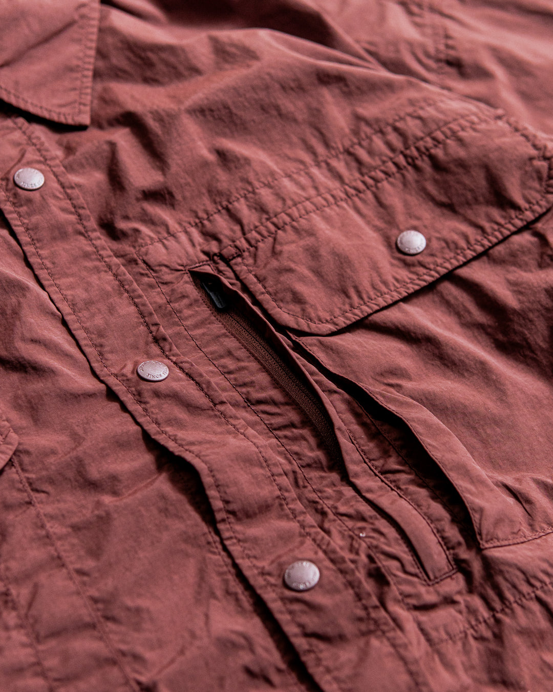 【2WAY ITEM】snow peak Garment Dyed Convertible Shirt