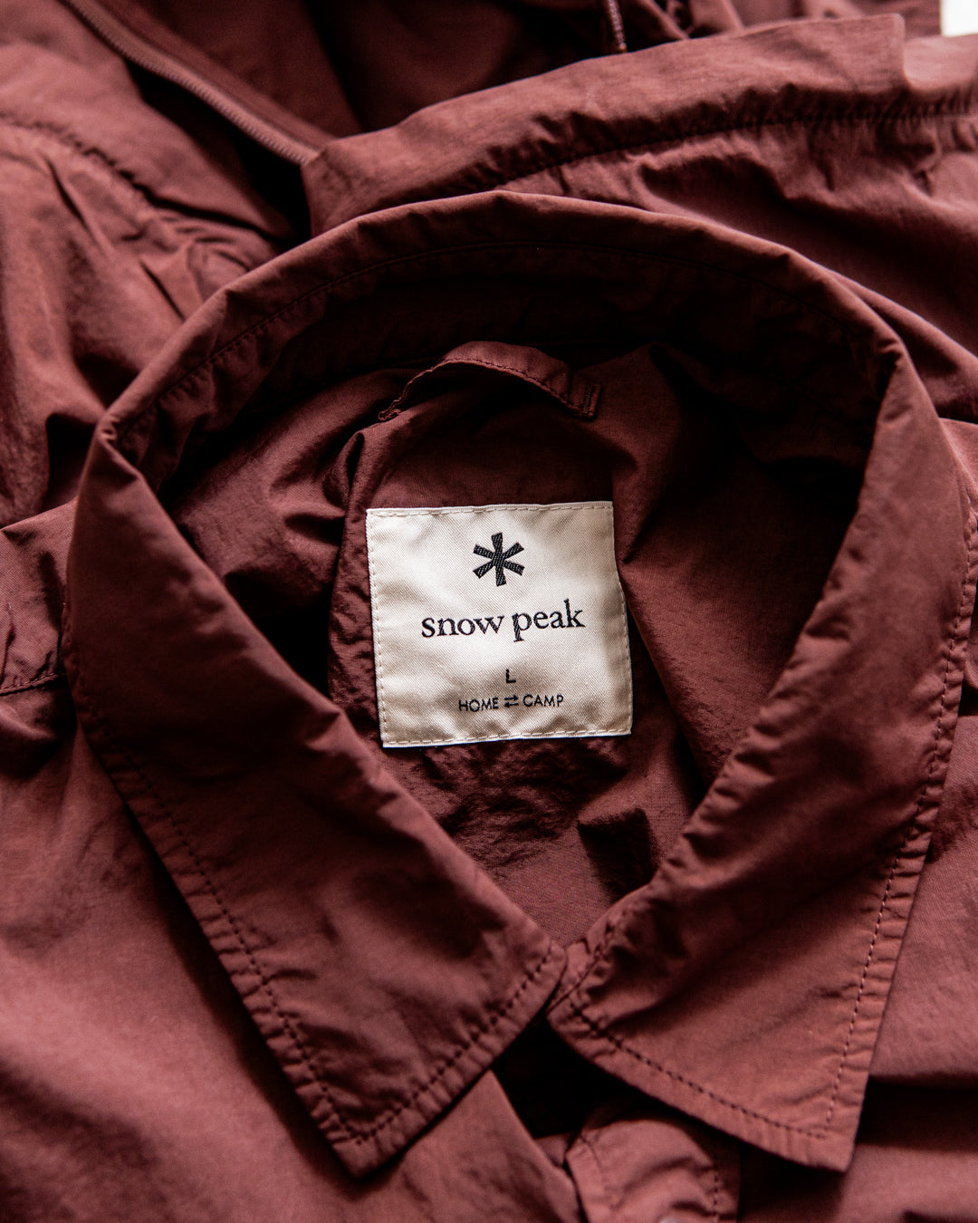 【2WAY ITEM】snow peak Garment Dyed Convertible Shirt