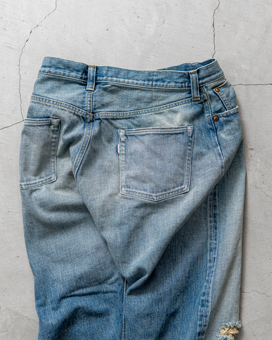 INTERIM VINTAGE WASHED "1953XX GRUNGE" SHUTTLE DENIM TROUSERS