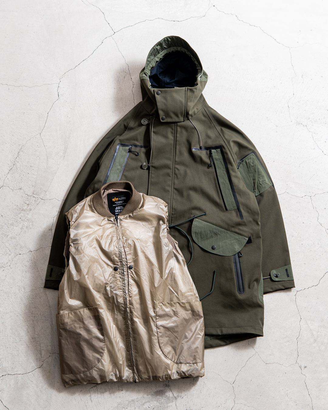 【Collaboration】norbit × Alpha industries All Weather Tech N3B (With liner)