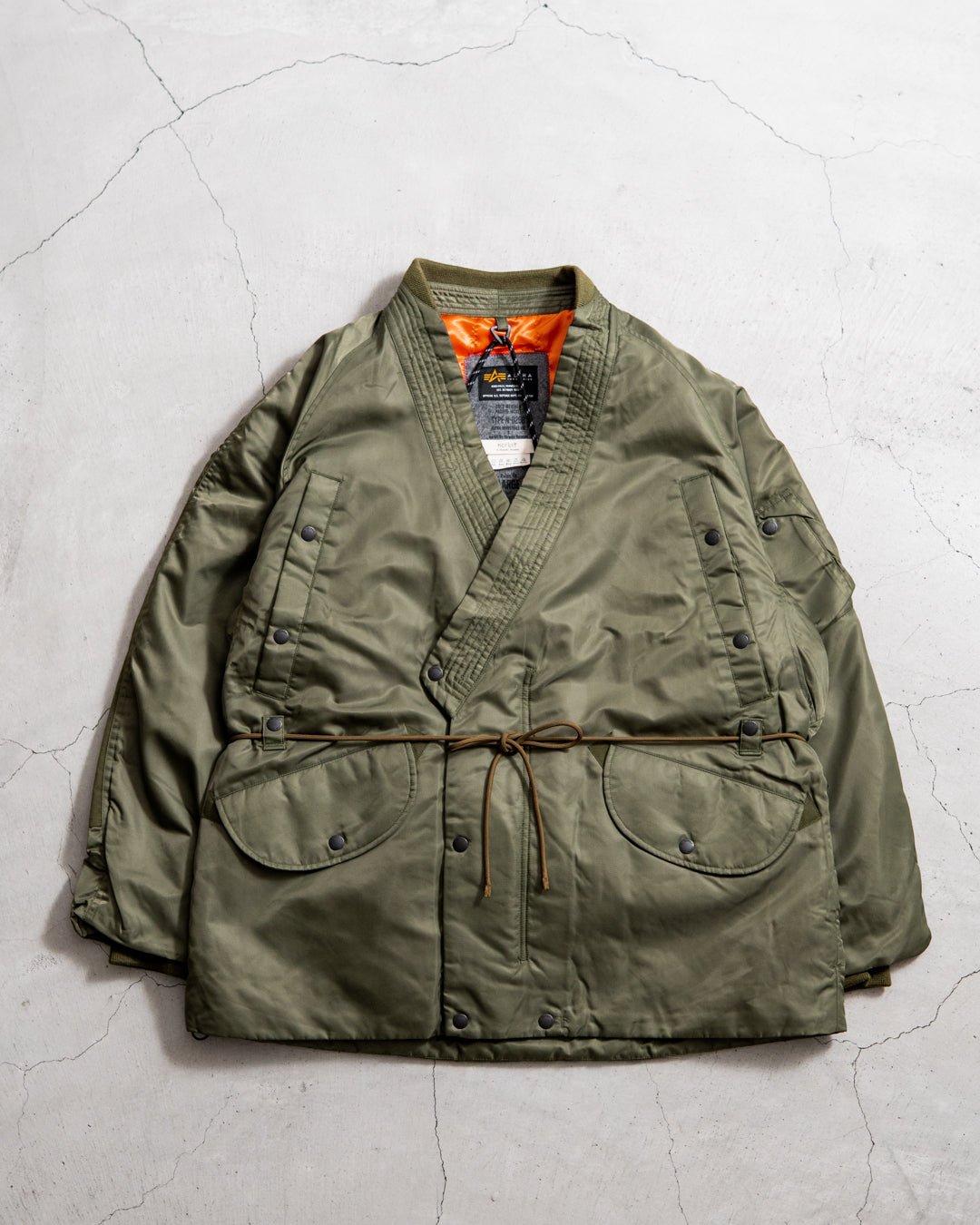 【Collaboration】norbit × Alpha industries N3B Samue Jacket