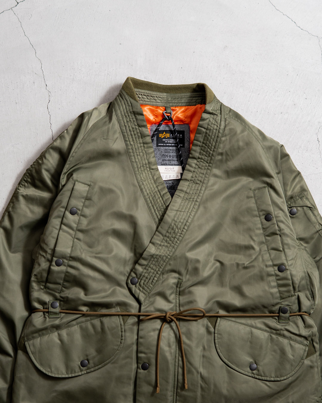 【Collaboration】norbit × Alpha industries N3B Samue Jacket