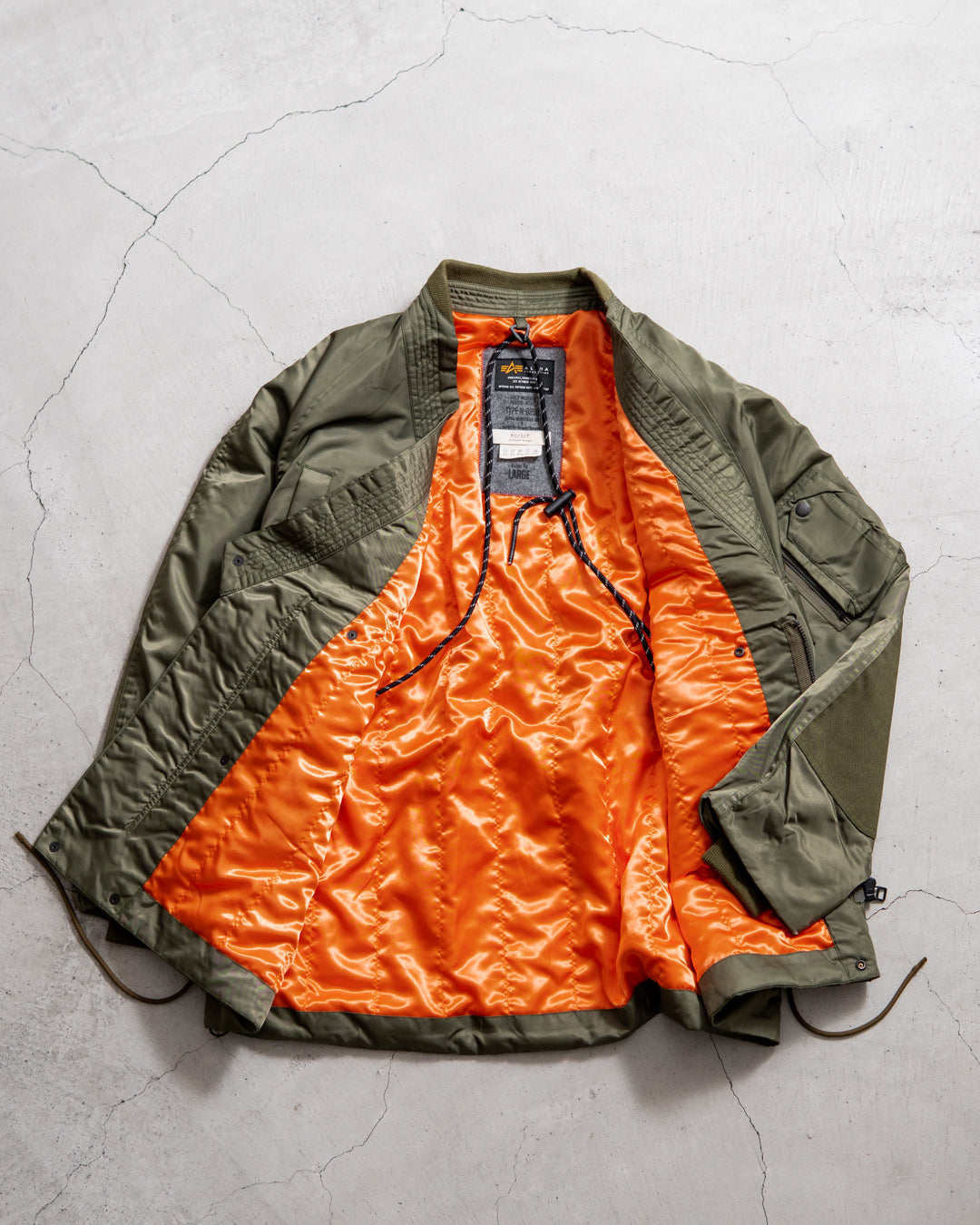 【Collaboration】norbit × Alpha industries N3B Samue Jacket