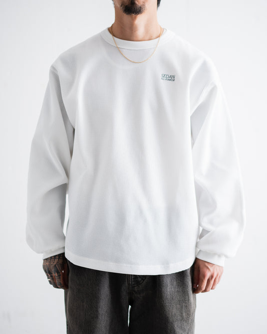 SEDAN ALL-PURPOSE OG Logo Waffle L/S Tee