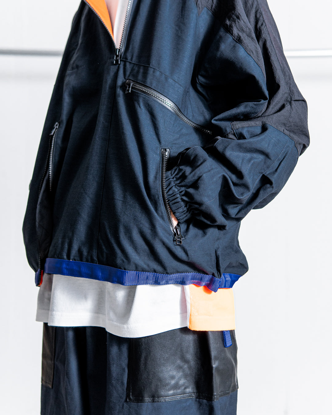UNTRACE Double zip jacket _189
