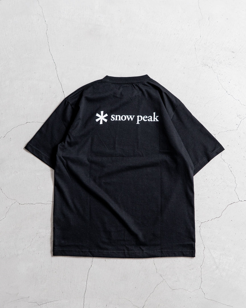 snow peak SP Back Printed Logo T shirt