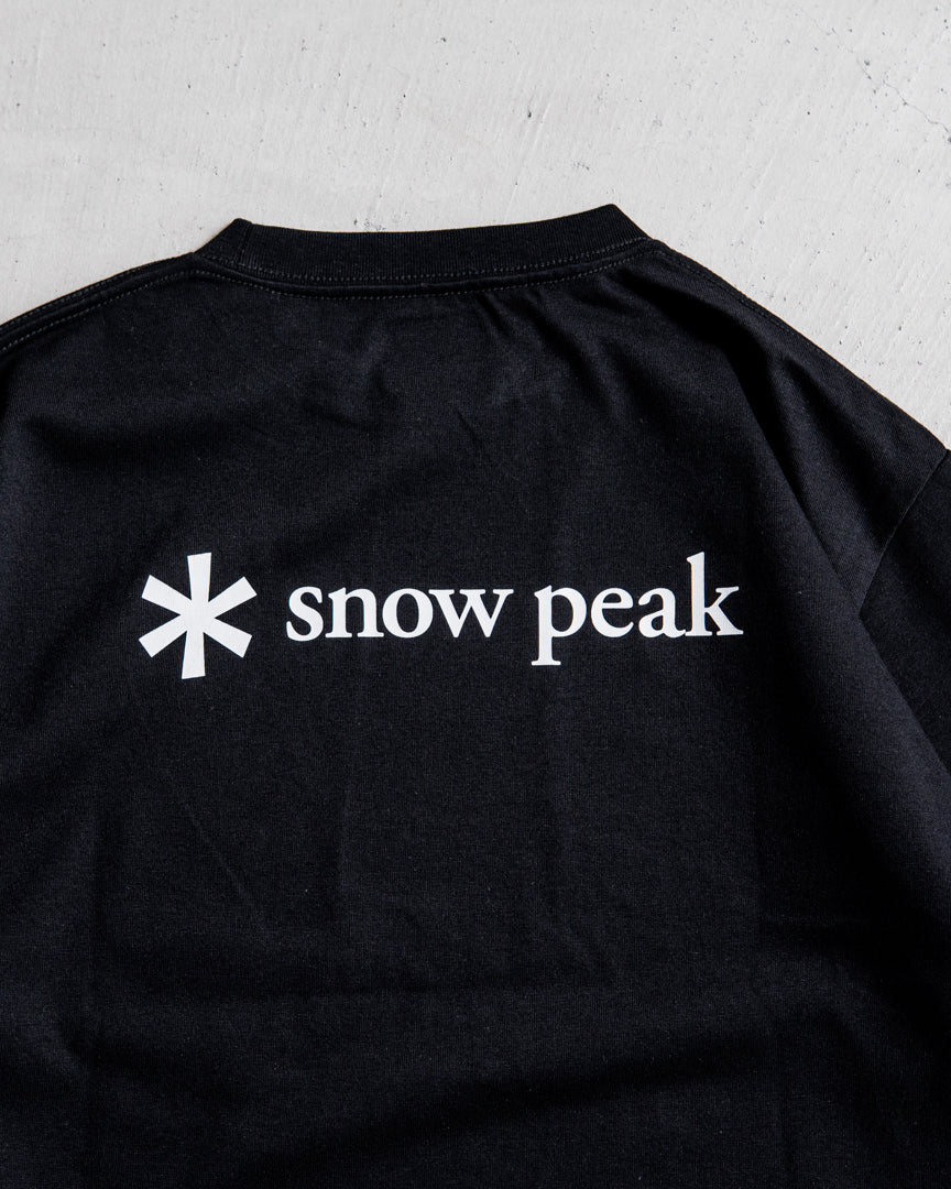 snow peak SP Back Printed Logo T shirt