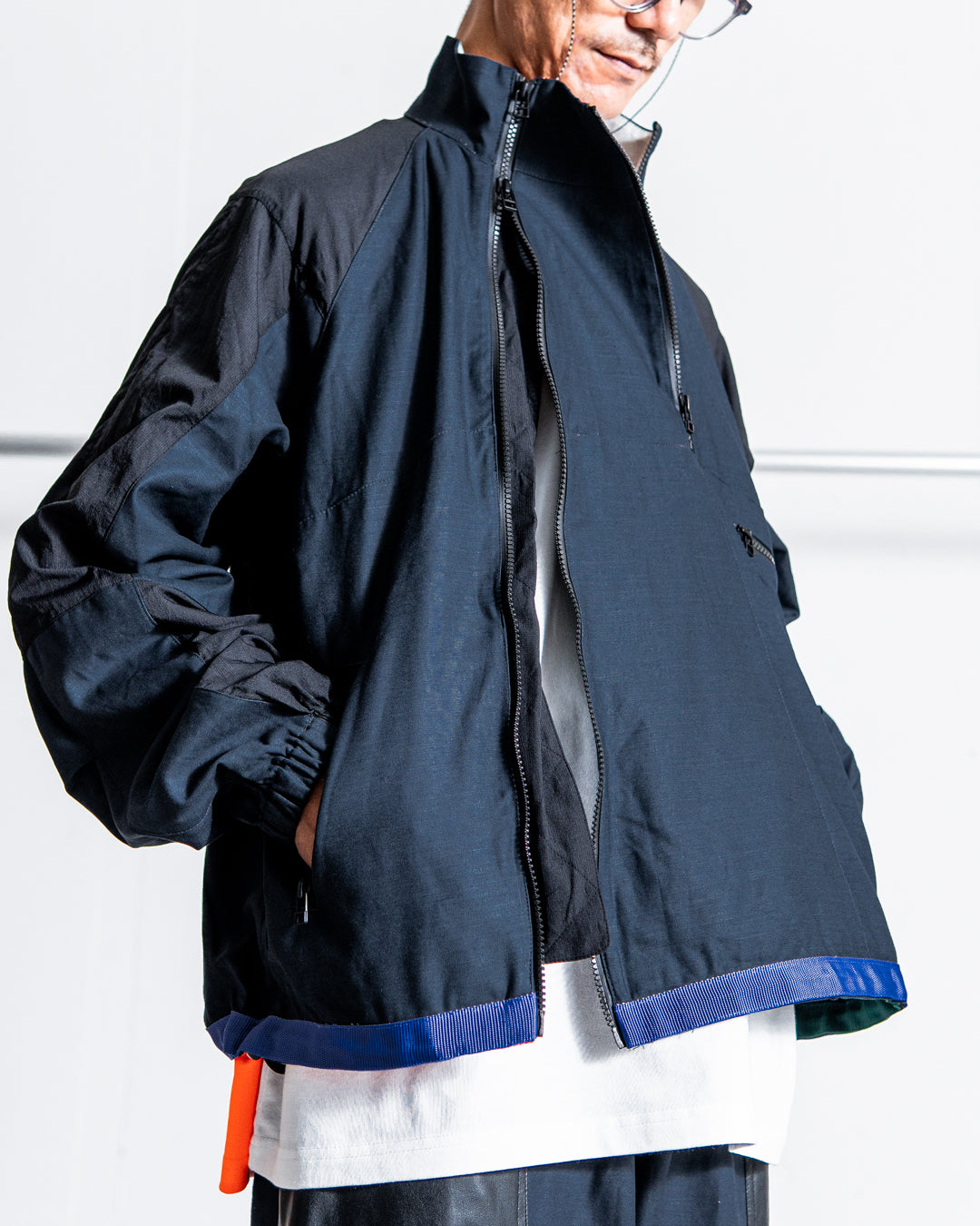 UNTRACE Double zip jacket _189