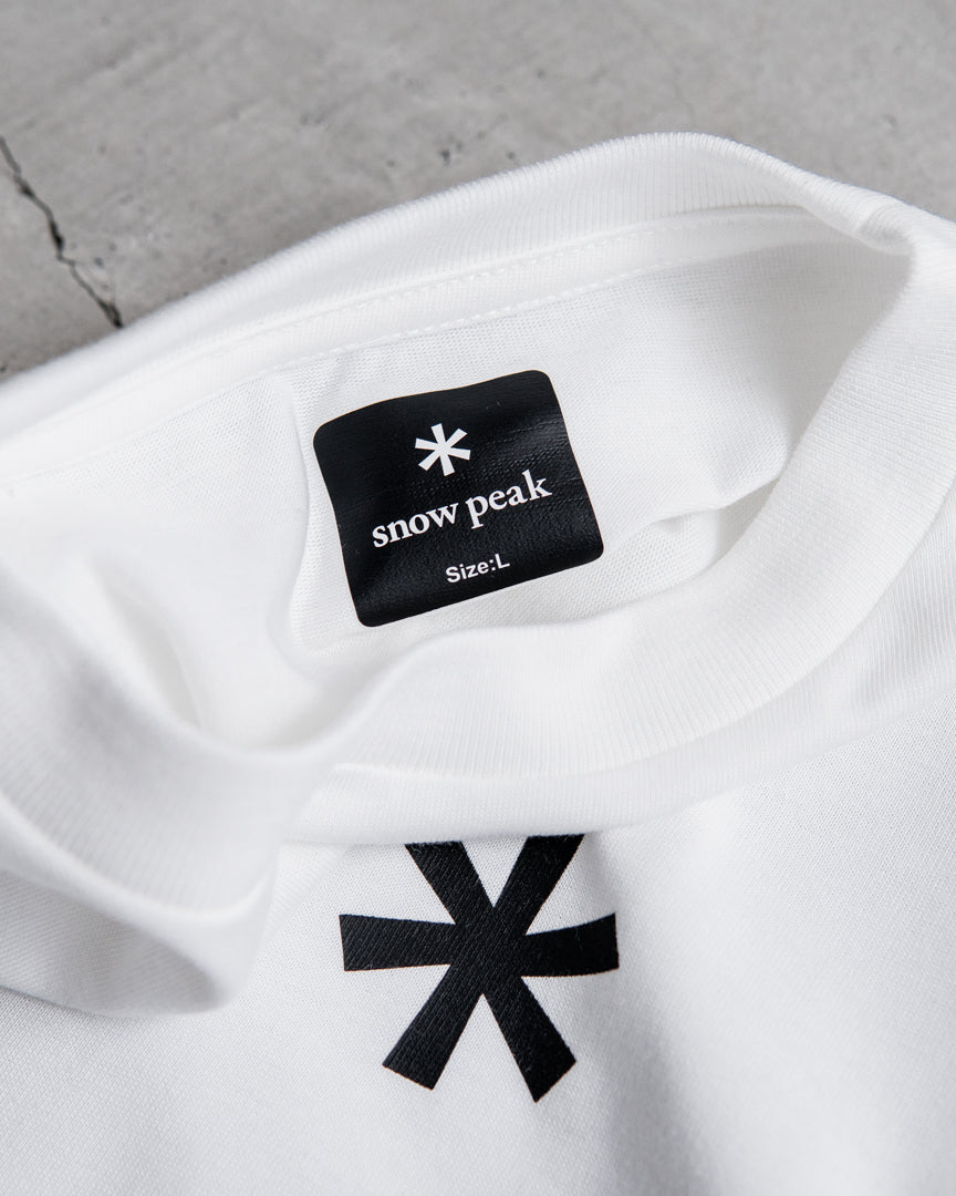 snow peak SP Back Printed Logo T shirt