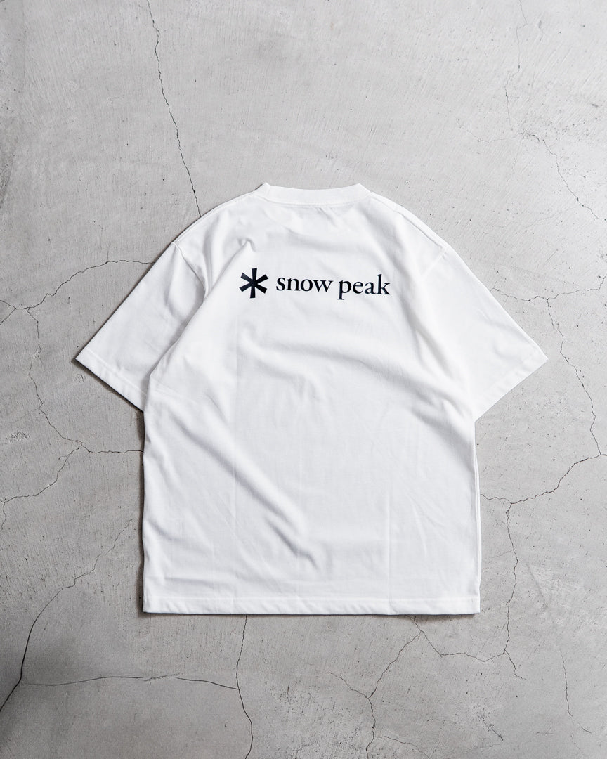snow peak SP Back Printed Logo T shirt