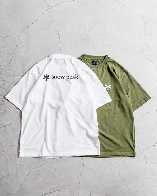 snow peak SP Back Printed Logo T shirt