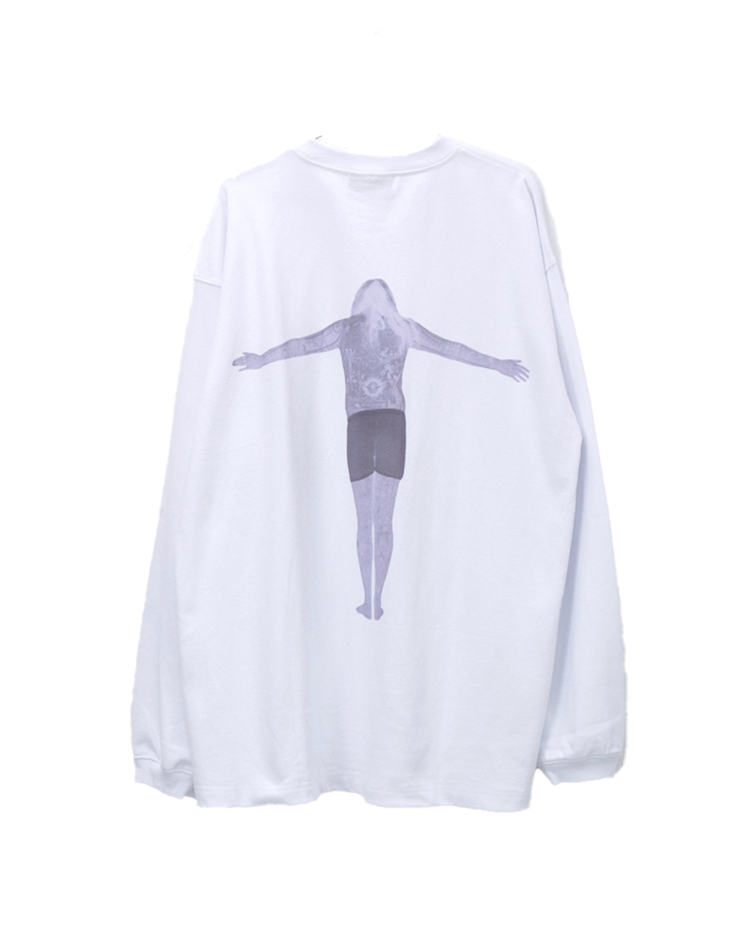NISHIMOTO IS THE MOUTH CROSS L/S TEE