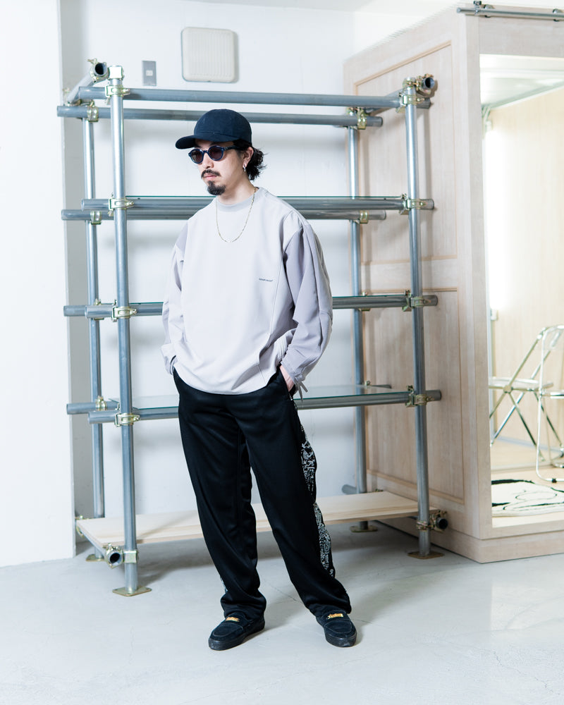 Children of the discordance BANDANA PANELED TRACK JERSEY