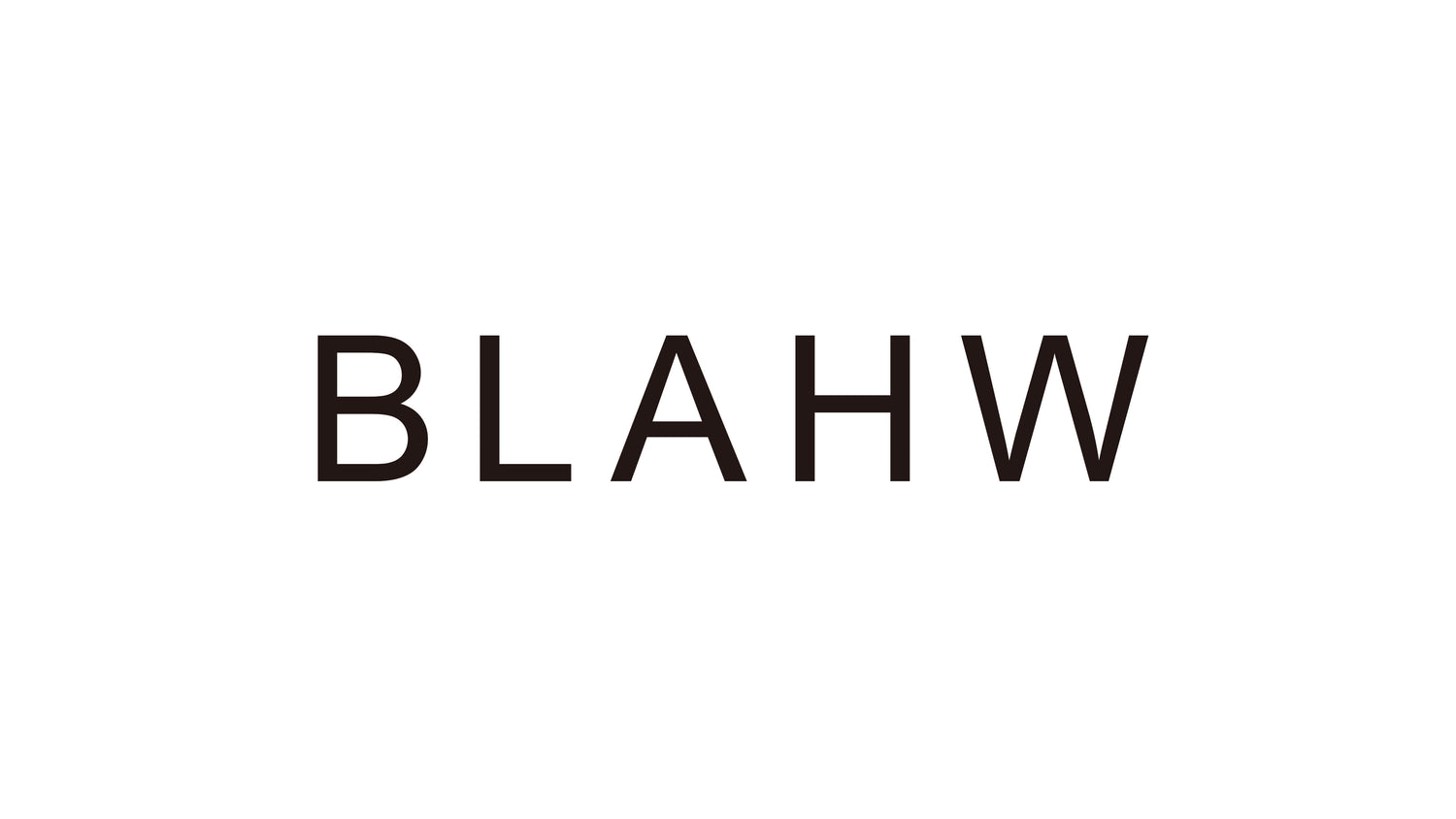 BLAHW(ブラー)