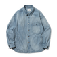 [9.21 sat 12:00 Release] ROTOL SNAP BUTTON DENIM SHIRT DAMAGE