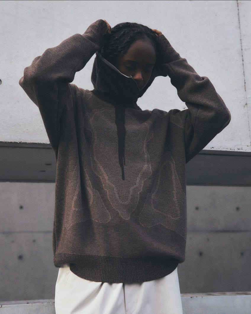 YDOT KNIT CREW NECK P/O