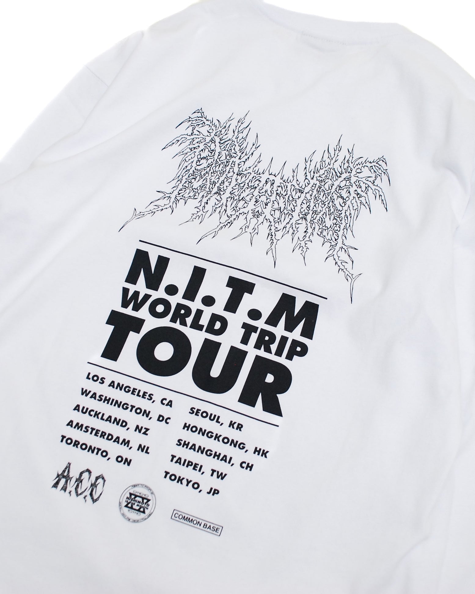 通販] NISHIMOTO IS THE MOUTH(ニシモトイズザマウス) METAL TOUR L/S TEE 商品ページ – fazeone