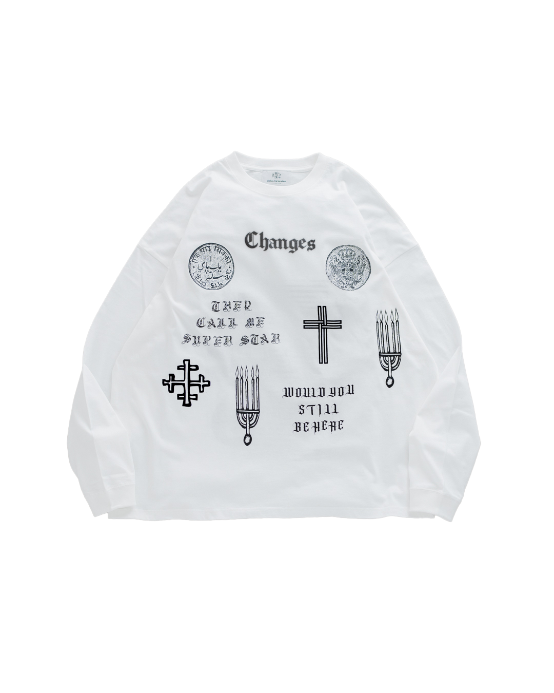 Children of the discordance DOOM PRINT TEE LS