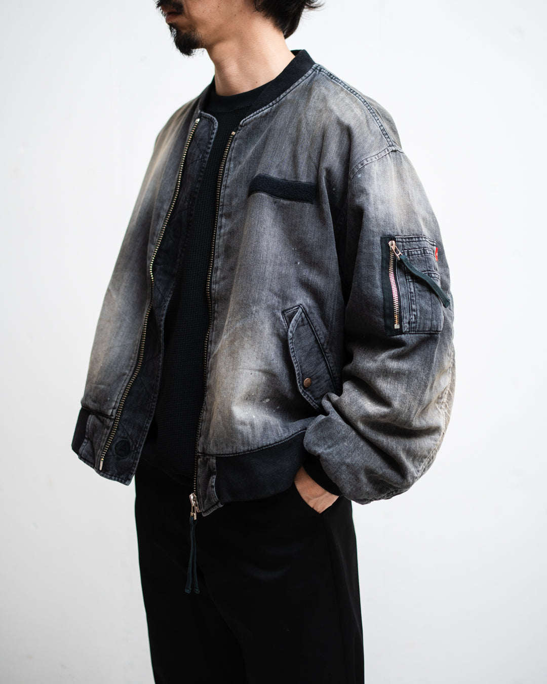 ANACHRONORM AGING DUAL DENIM MA-1