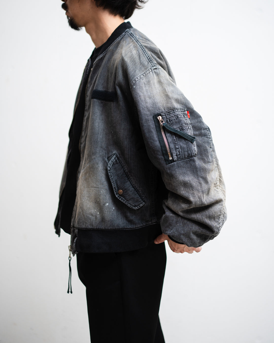 ANACHRONORM AGING DUAL DENIM MA-1