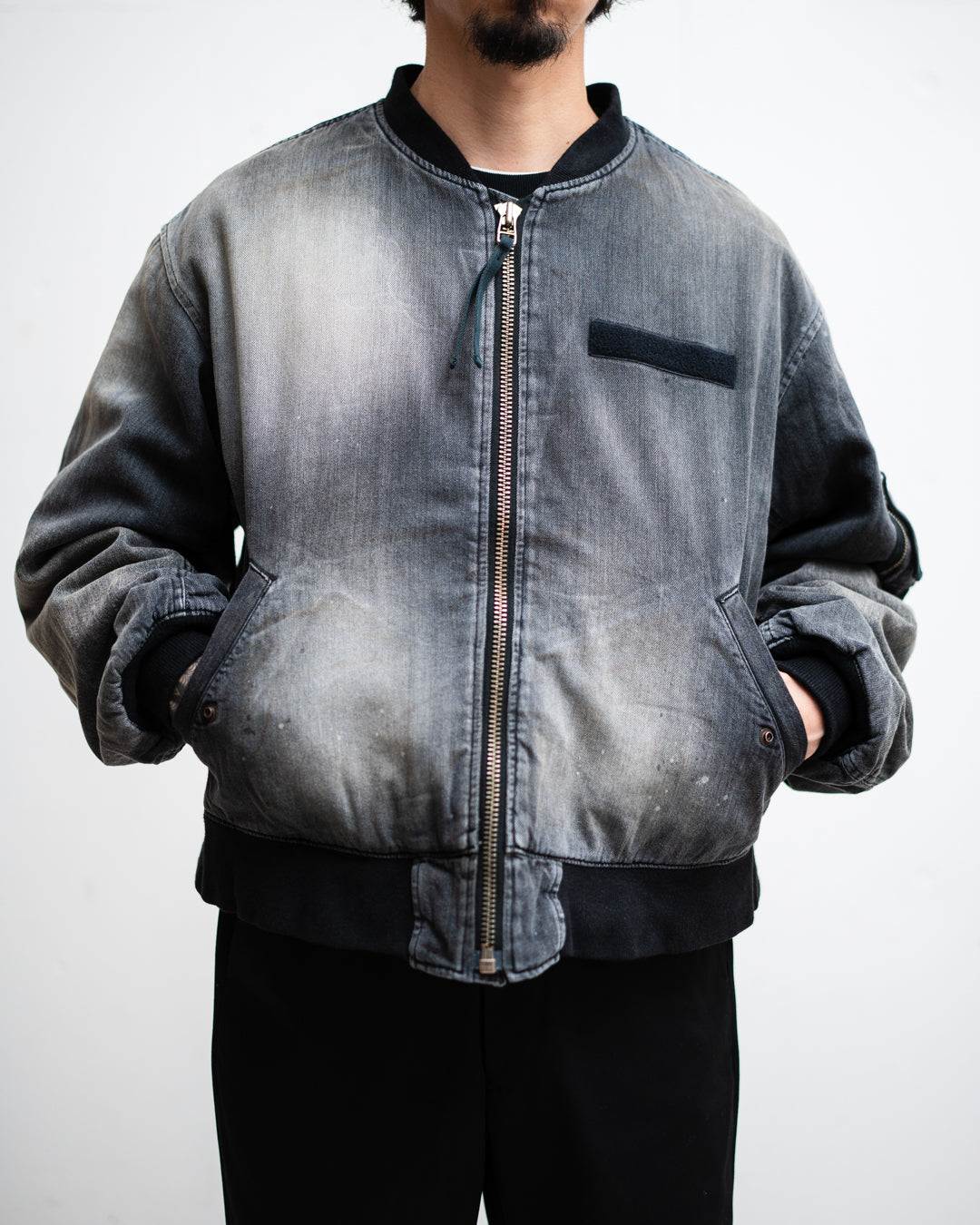 し*ん様 ANACHRONORM AGING DUAL DENIM MA-1 B 通販] ANACHRONORM(アナクロノーム) DUAL DENIM MA-1 商品ページ – fazeone