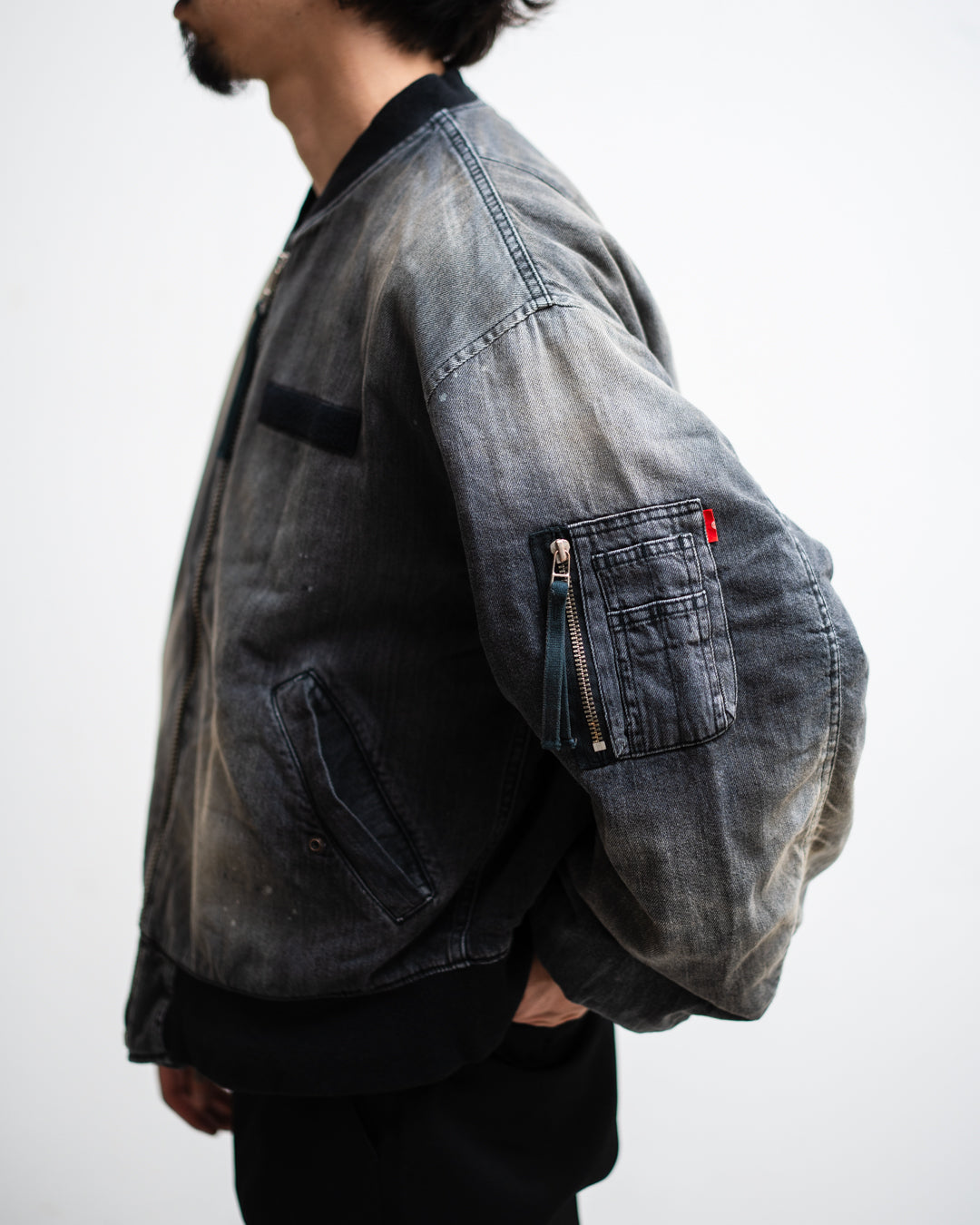 通販] ANACHRONORM(アナクロノーム) DUAL DENIM MA-1 商品ページ – fazeone