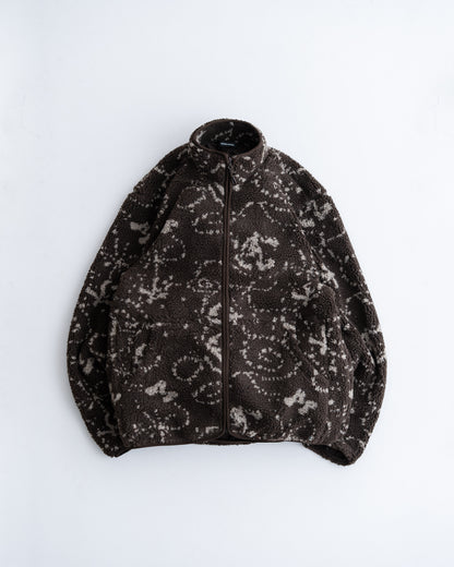 [9.17 thu 0:00 Release] Hiking Patrol PRINT FLEECE JACKET