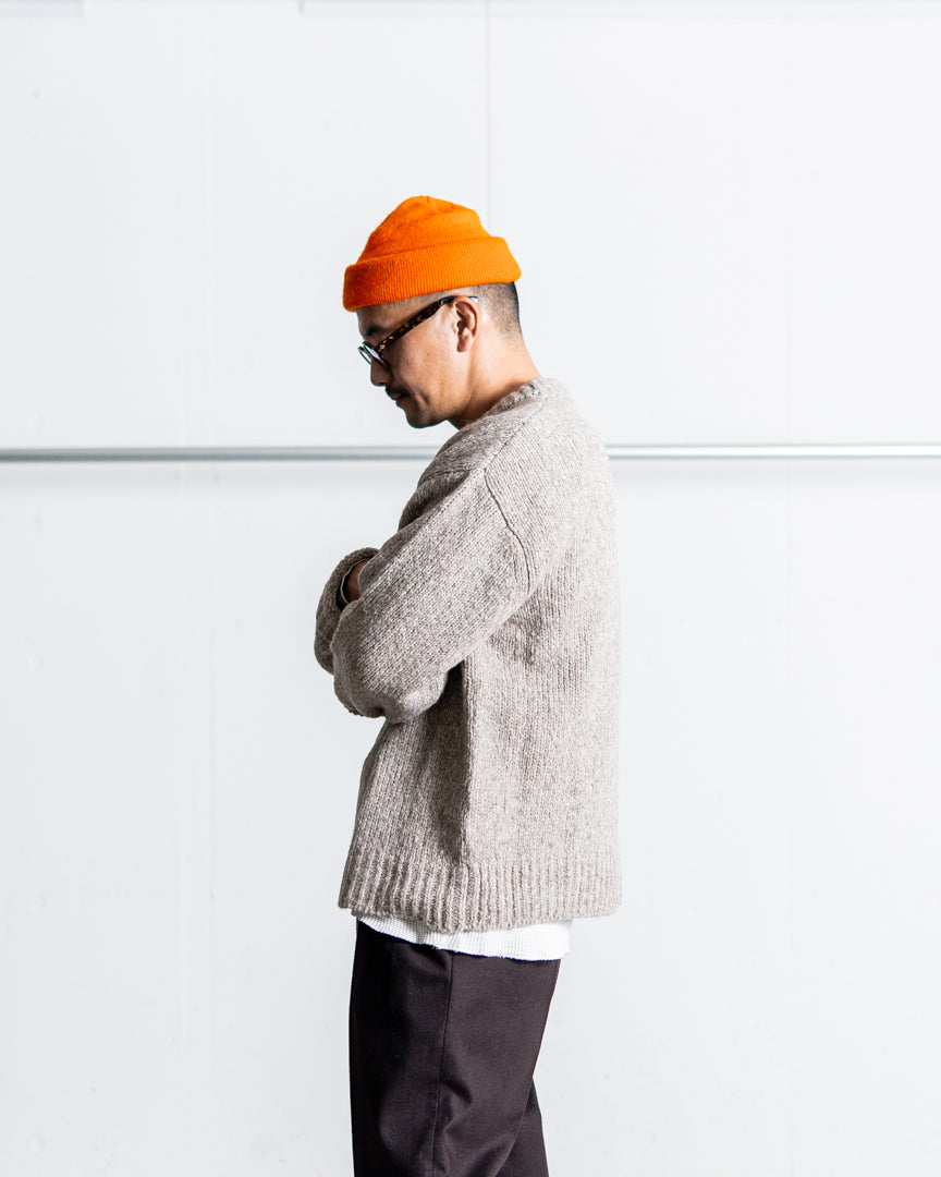 INTERIM HYPER BIG 3GG YAK ALPACA CREW SWEATER