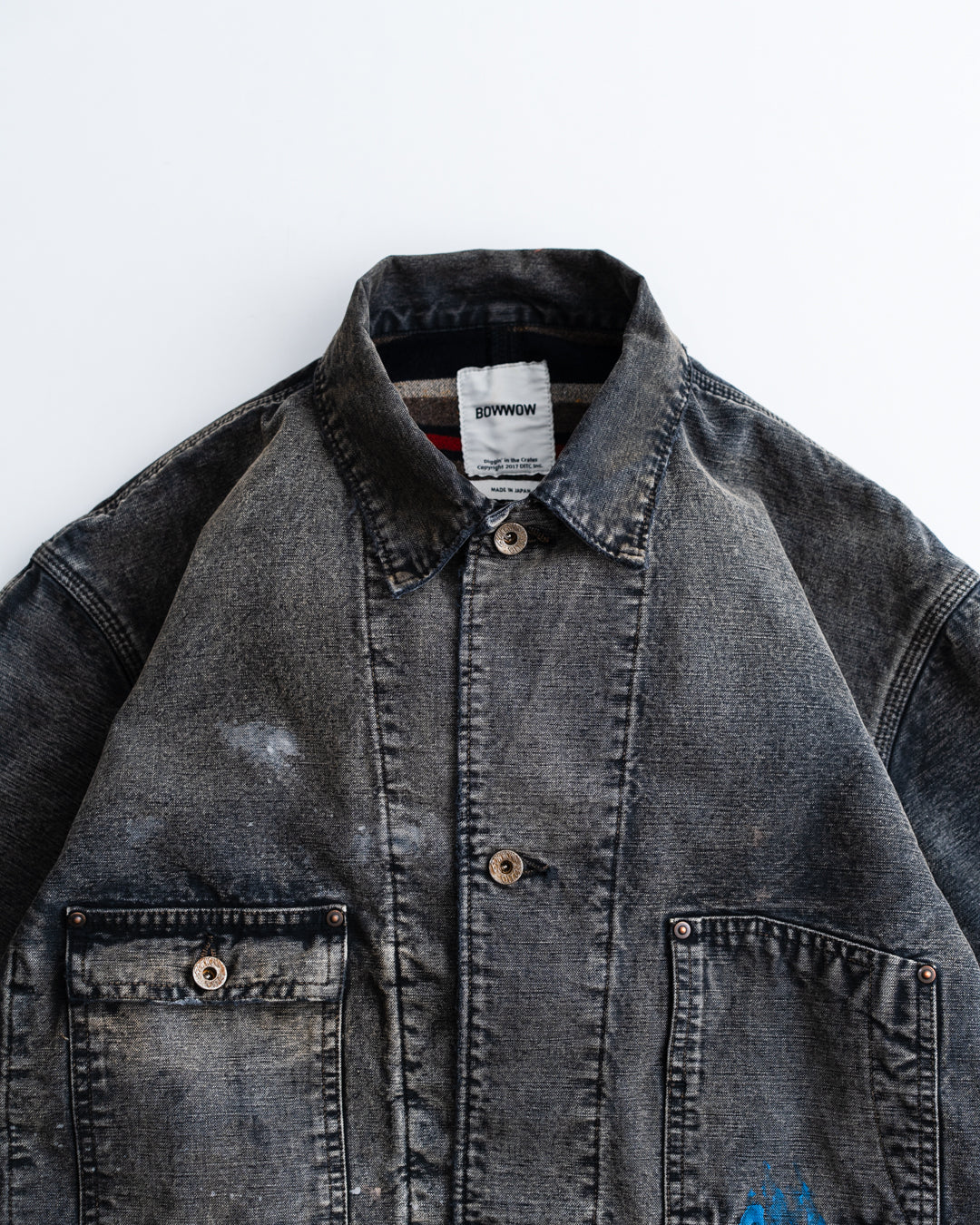 通販] BOWWOW(バウワウ) DUCK COVERALL BLANKET LINER AGED 商品ページ