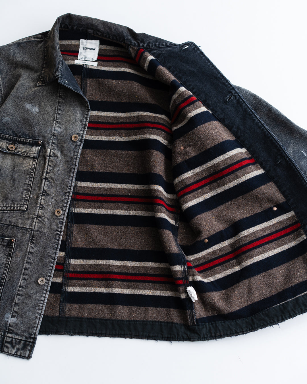 BOWWOW DUCK COVERALL BLANKET LINER AGED