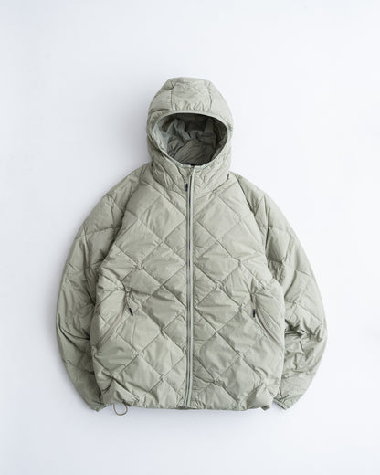 [9.17 thu 0:00 Release] Hiking Patrol BASE GRID LT DOWN HOODED JACKET