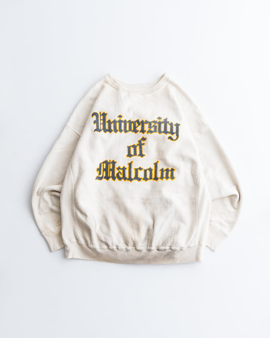 BOWWOW UNIV. MACLAREN LETTERING SWEATSHIRT AGED