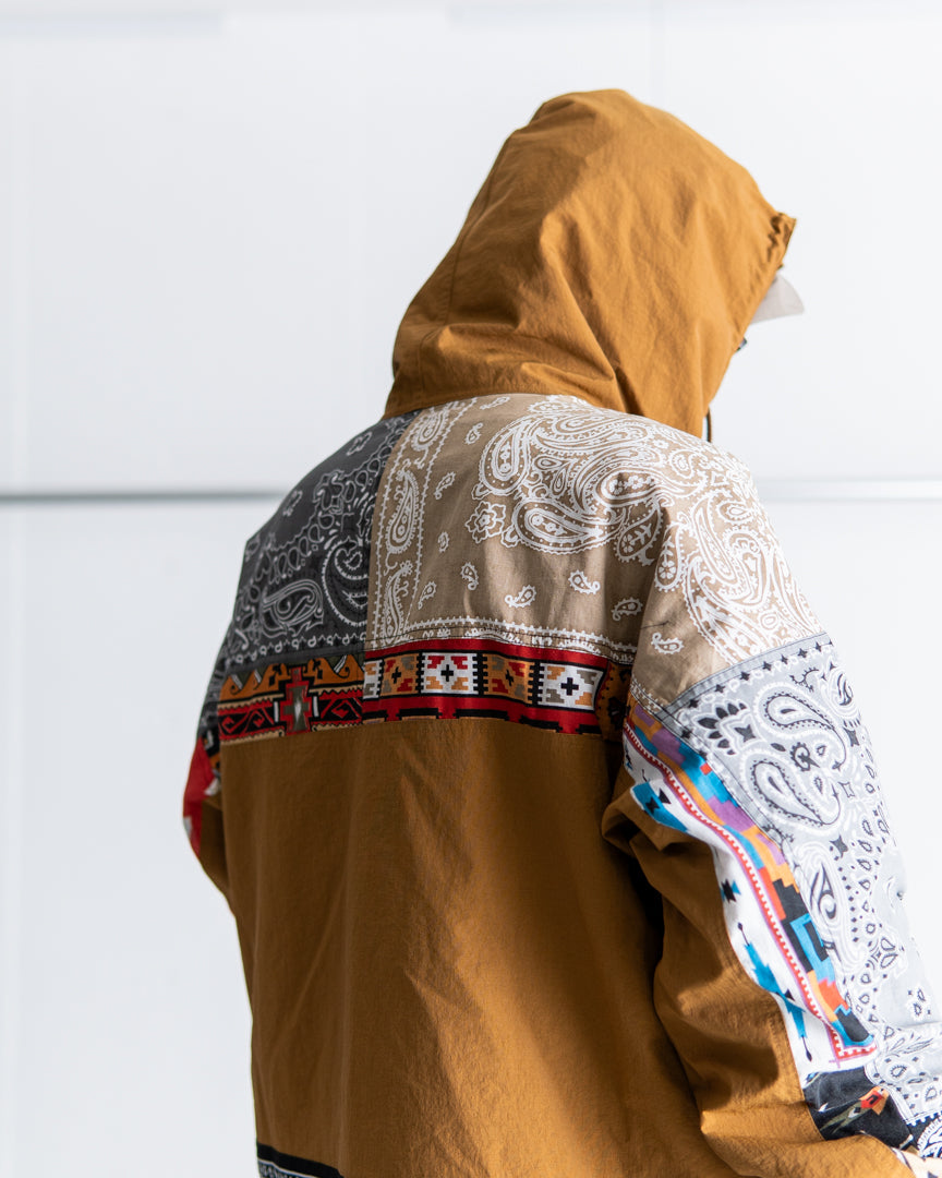 Children of the discordance BANDANA PATCHWORK ANORAK