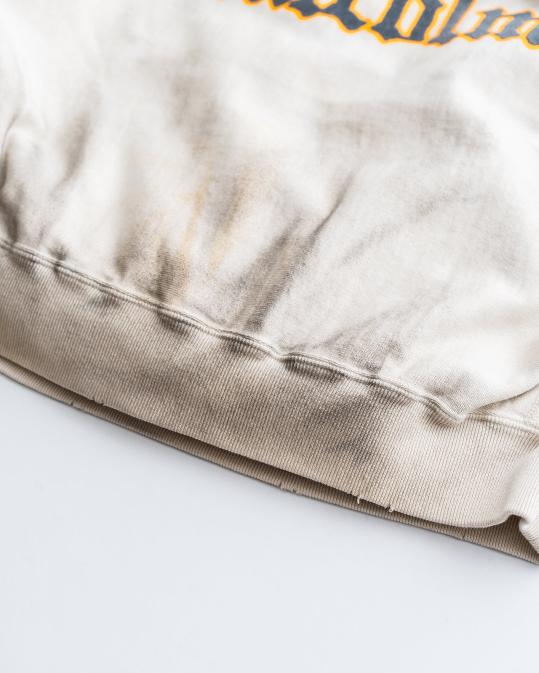 BOWWOW UNIV. MACLAREN LETTERING SWEATSHIRT AGED