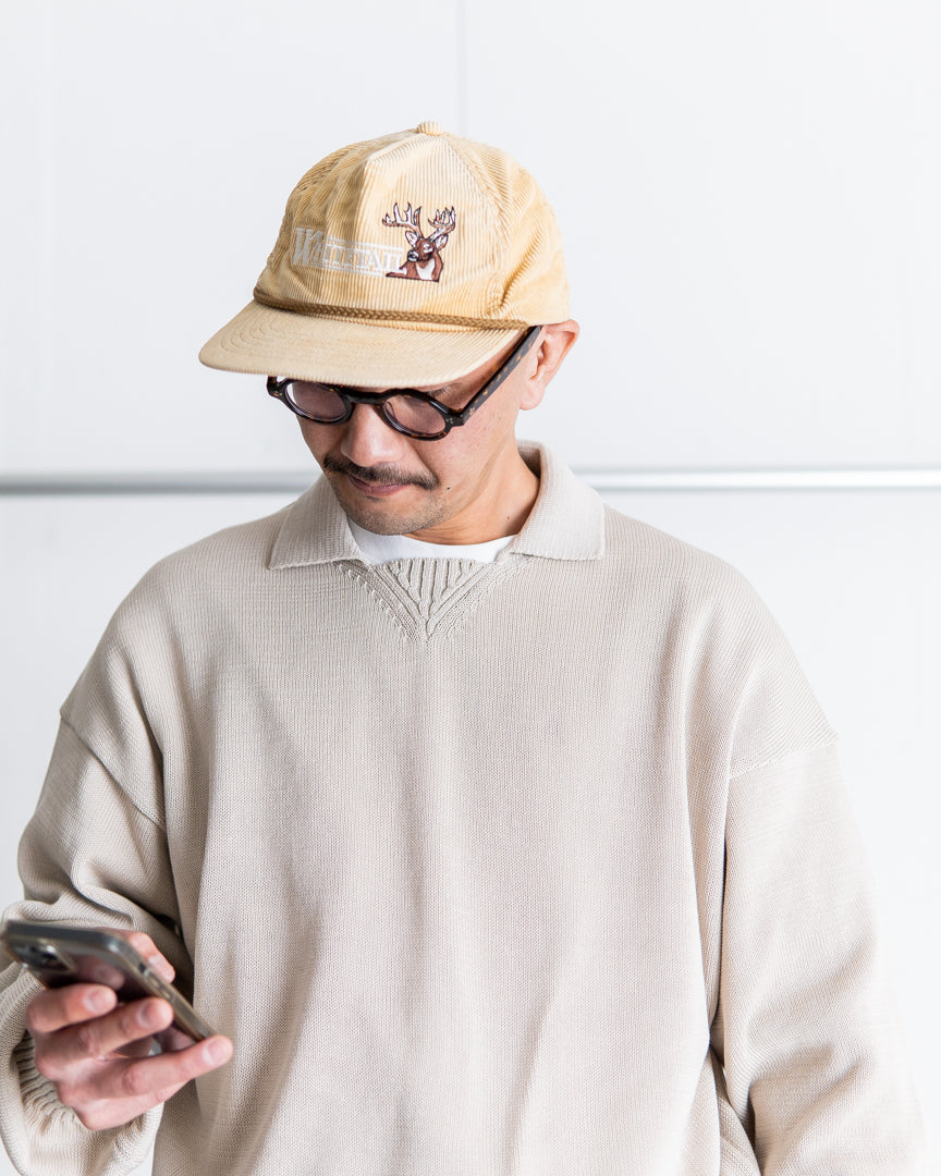 ［POINT × 10］ refomed  OLD MAN KNIT POLO