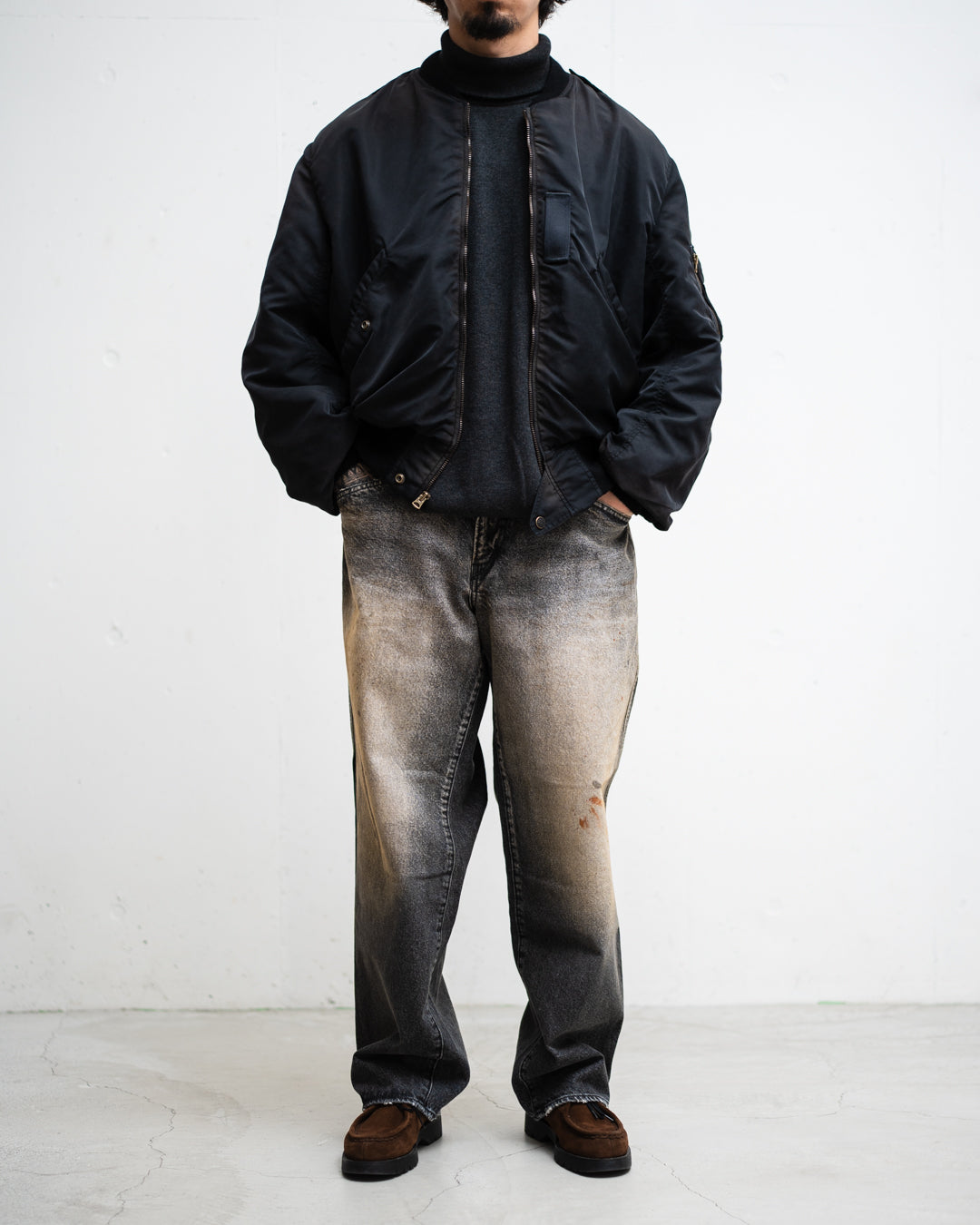 BOWWOW L-2B FLIGHT JACKET AGED