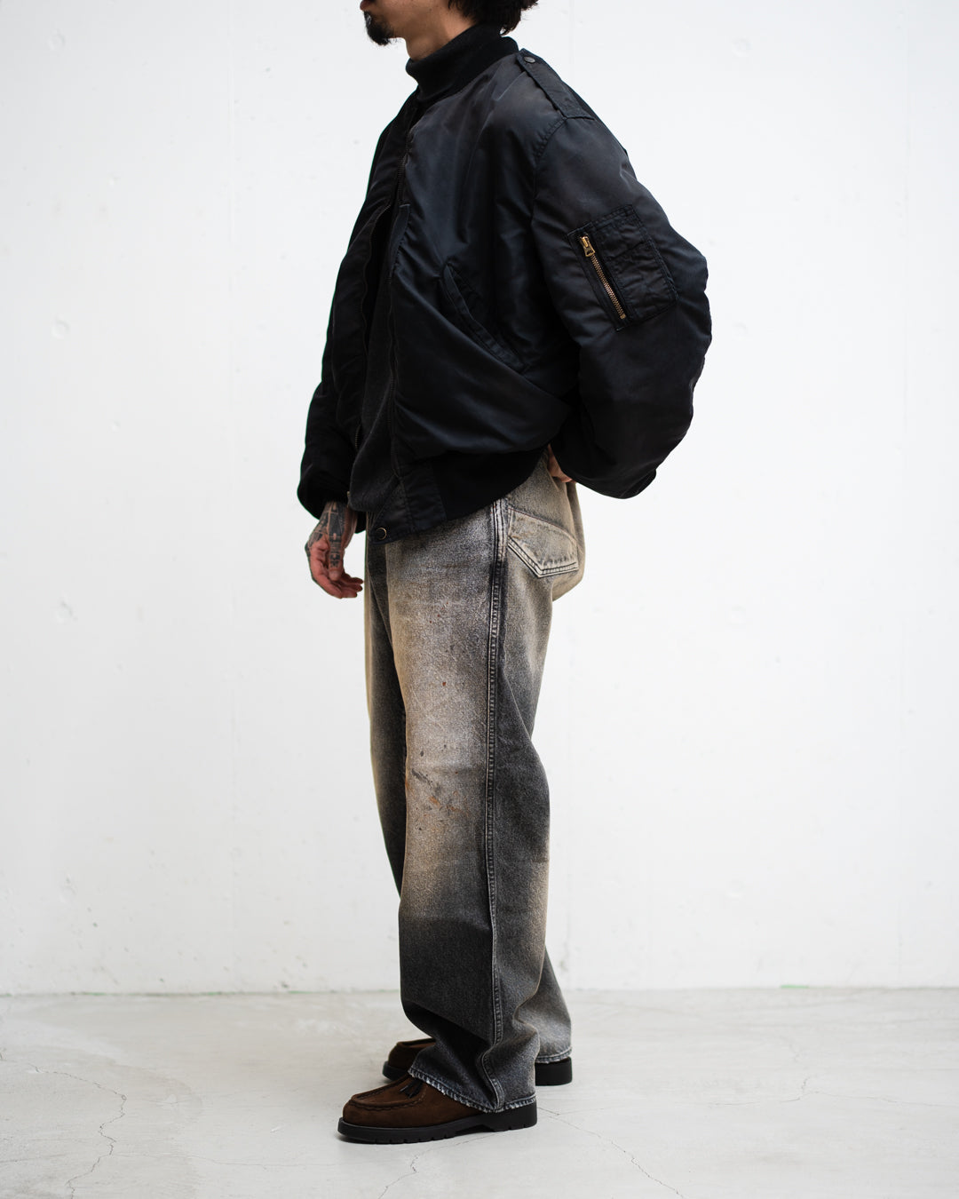 BOWWOW L-2B FLIGHT JACKET AGED