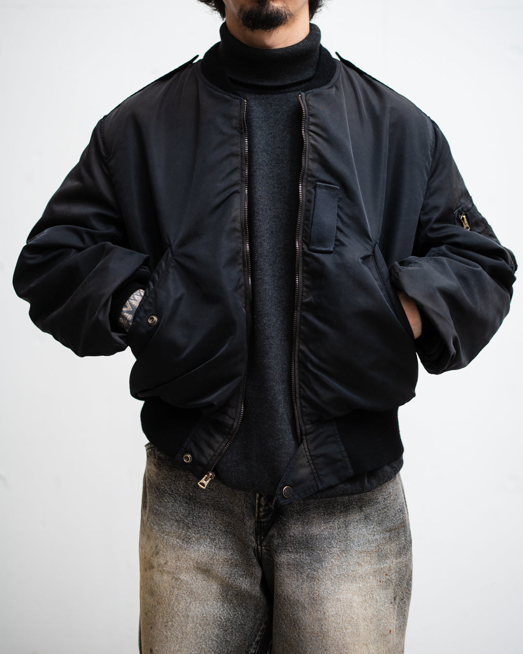 BOWWOW L-2B FLIGHT JACKET AGED