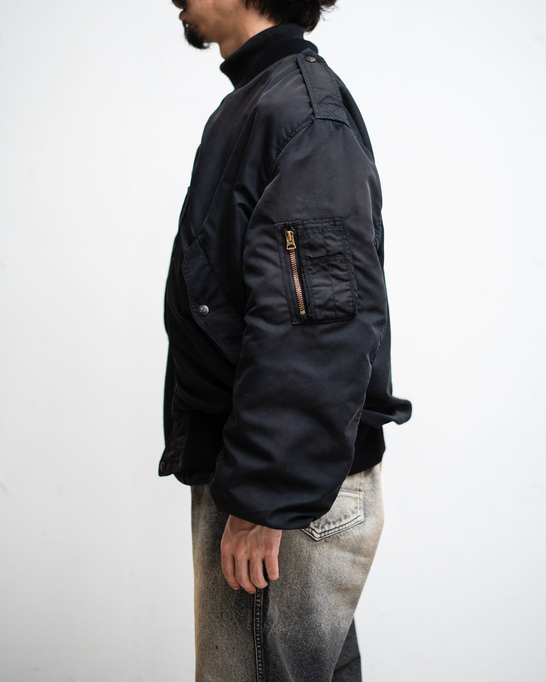 通販] BOWWOW(バウワウ) L-2B FLIGHT JACKET AGED 商品ページ – fazeone