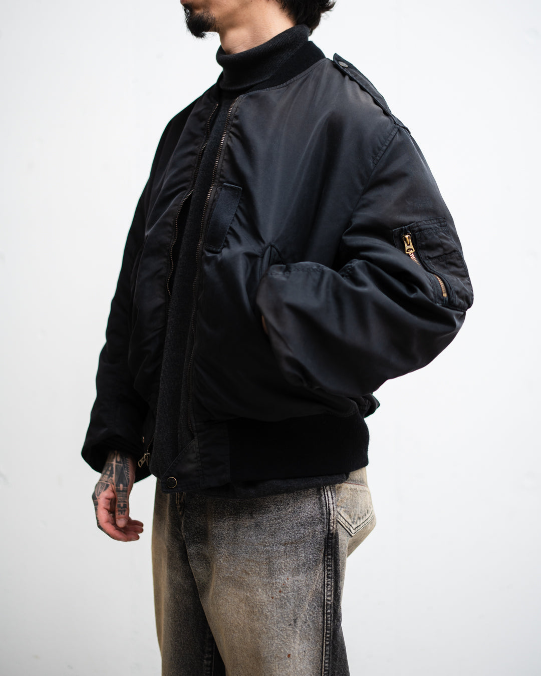 通販] BOWWOW(バウワウ) L-2B FLIGHT JACKET AGED 商品ページ