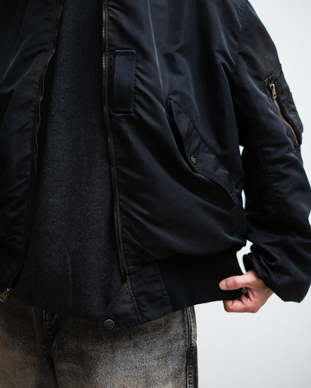 BOWWOW L-2B FLIGHT JACKET AGED